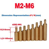 Single Head Hex Brass Column/Computer Hex Isolation Column/Stud Screw M2 M2.5 M3 M4 M5 M6