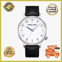 จัดส่งฟรี Police นาฬิกาข้อมือผู้ชาย Police Black Leather watch รุ่น PL-15923JS/04 บอกเวลา หรูหรา มีระดับ ประทับใจแฟน