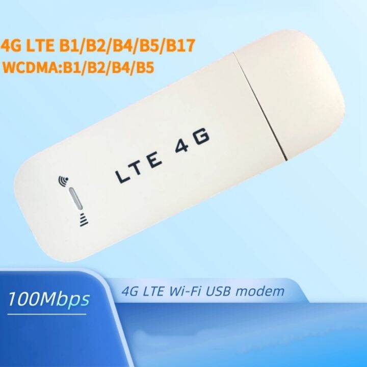 ZZOOI 100Mbps 4G LTE USB Wifi Modem 4G USB Dongle Car Wifi Router Lte ...