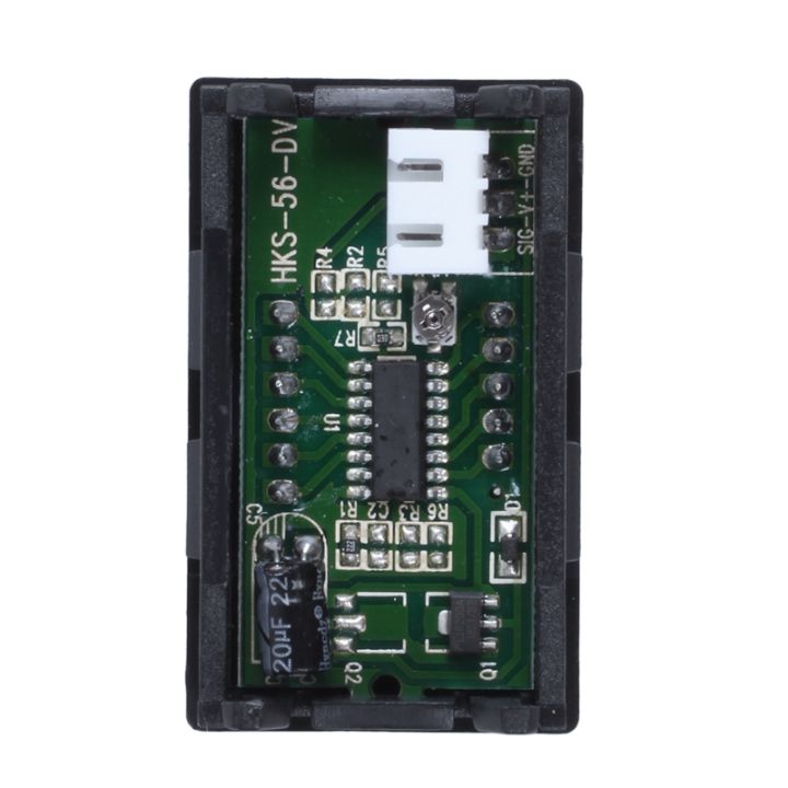 dc-0-99-9v-3-wire-led-digital-display-panel-volt-meter-voltage-voltmeter-car-motor