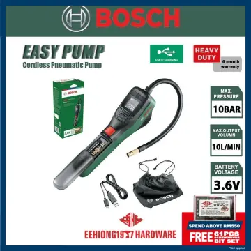BOSCH 0603947080 Electric Air Pump Mini Compressor EasyPump Instruction  Manual