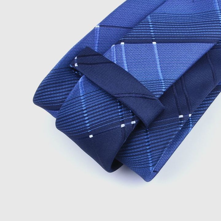 mens-formal-business-tie-six-piece-suit-black-twill-interview-professional-blue-stripe-groom-weddin