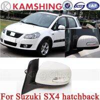 CAPQX อุปกรณ์เสริมรถยนต์ไฟฟ้าสำหรับ Suzuki SX4,ชุดประกอบกระจกมองหลังกระจกมองหลังด้านนอก