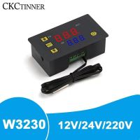 W3230 Mini Digital Temperature Controller Thermostat 12V 24V 220V Regulator Heating Cooling Control Thermoregulator With Sensor