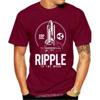 เสื้อยืดลายริ้วไปยังดวงจันทร์ Baru-BTC Xrp.- Bitcoin Crypto