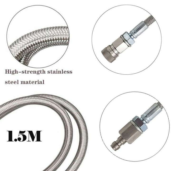 เพนท์บอลเติมสายท่อการขยาย-pcp-60นิ้วเหล็กกล้าไร้สนิมระบบการชาร์จ