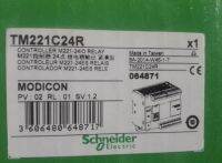 Uche ตัวควบคุมลอจิก M221ใหม่ TM221CE24R TM221CE24T TM221C24R TM221C24T จุดควบคุม TM221C24U ที่ตั้งโปรแกรมได้