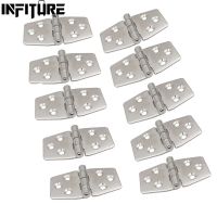 10Pcs Boat Hinge 316 Stainless Steel Strap Door/Window/Cabinet/Deck Flush Mount For Marine Yacht RV Camper Marine Accessories Accessories