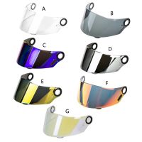 【LZ】☈☼﹊  Retro capacete viseira bolha escudo lente motocicleta capacete decorativo viseira para LS2 FF358 396