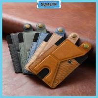 SQMETR ที่ยึดเคสโทรศัพท์กันกระแทกหนังกระเป๋าใส่บัตรสำหรับโทรศัพท์มือถือกาวคุณภาพสูงอเนกประสงค์