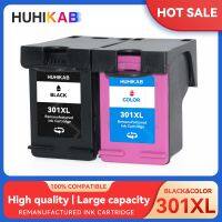 Hihikab ตลับหมึก XL 301ผลิตใหม่สำหรับ HP301สำหรับ HP Deskjet อิจฉา Officejet 1010 1050 2050 2050A 4500 2540