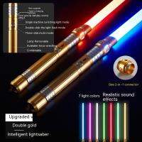 78เซนติเมตร Lightsaber RGB 715สีโลหะเลเซอร์ดาบเสียงแฟลชพื้นที่ดาบแบบชาร์จโลหะจับ2in1บริษัทโกลว์ส่องสว่างของเล่น