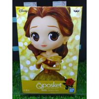 (ของแท้) Qposket เจ้าหญิงดิสนีย์ เบลล์ Q posket Disney Characters - Belle Glitter Line