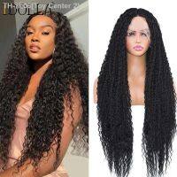 Deep Wave Lace Front Wig Kinky Curly Synthetic Wigs 13x4X1 Cosplay Party High Temperature Synthetic Wig For Woman [ Hot sell ] Toy Center 2