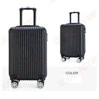 Travel bags กระเป๋าเดินทาง 8 ล้อคู่ 360 ํ POLYCARBONATE สีทอง GTC06 กระเป๋าเป้ท่องเที่ยว