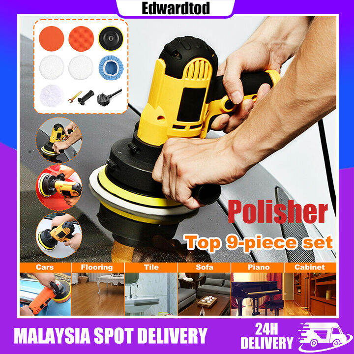 Car Polish Wax Machine Set Mesin Polish Body Kereta Car Polishing