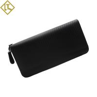 [COD] leather mens clutch bag contrast multifunctional long anti-theft rfid business men