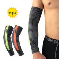 2Pcs Cycling Sleeve Outdoor Sports Arm Sleeve Sun Protection UV Arm Sleeves Ice Fabric Breathable Running Cycling Arm Warmers