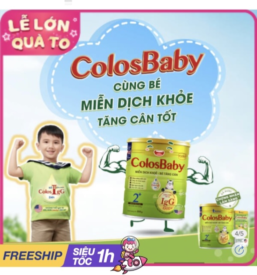 Sữa colosbaby gold 2+ 800g trên 2 tuổi - ảnh sản phẩm 3