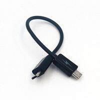 สายข้อมูลตะกั่วอะแดปเตอร์ OTG ตัวผู้แบบไมโคร USB B ตัวผู้ถึงไมโครบีตัวผู้5อะแด็ปเตอร์ SSD ขนาด17ซม.