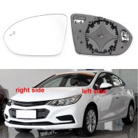 สำหรับ Chevrolet Cruze 2017 2018 2019 2020เลนส์กระจกมองหลังเลนส์กระจกกระจกมองหลังด้านนอกพร้อมจุดบอดให้ความร้อน