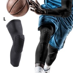 WorthWhile 1PC Basketball Knee Pads Protector Compression Sleeve