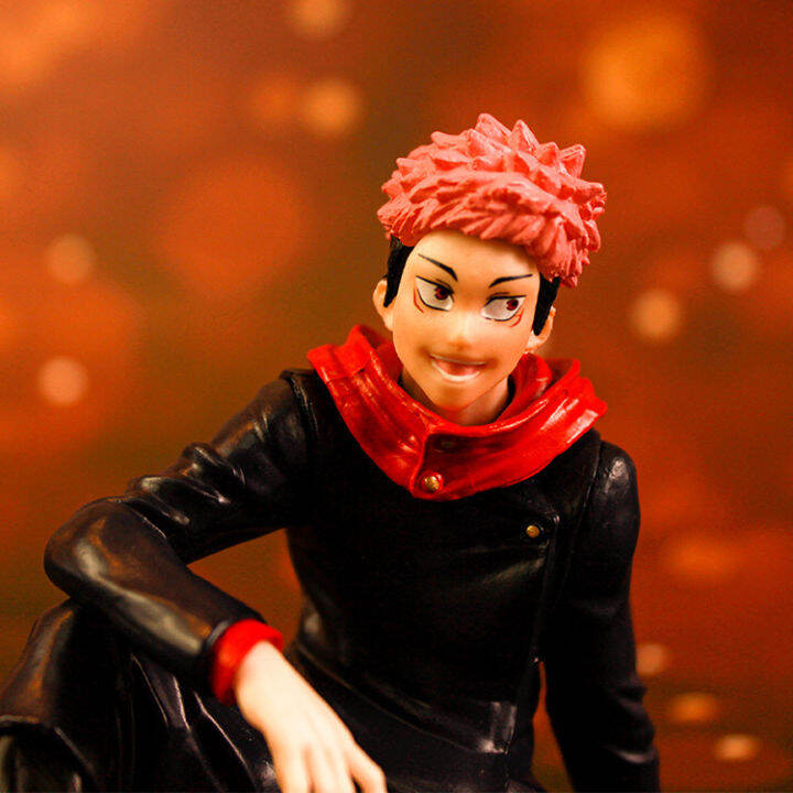 Yuji Itadori Action Figure sitting position Jujutsu Kaisen figure ...