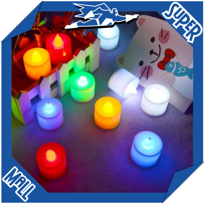 ⭐SUPER MALL⭐LAMPU LILIN KECIL BATERAI HIAS LED LIGHT/LAMP MINI KECIL