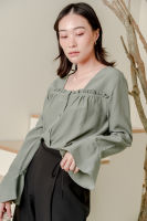 Cherbell Blouse เสื้อแขนยาวกระดิ่ง Miladi