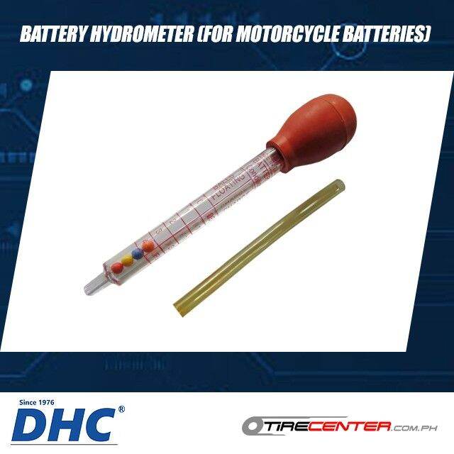 ☜DHC 202509 Battery Hydrometer (For Motorcycle Batteries)☛ Lazada PH