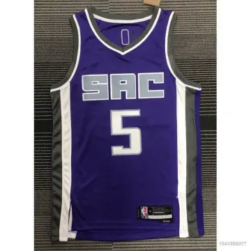 Unisex Nike De'Aaron Fox Black Sacramento Kings Swingman Jersey - Icon Edition Size: Extra Small