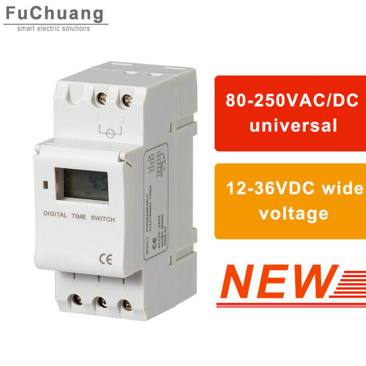ใหม่ Timer Switch รีเลย์ THC15A 80250V Acdc Universal 7วัน