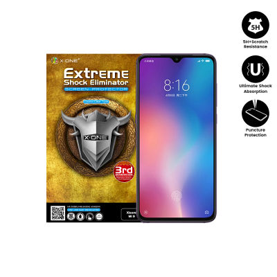 Xiaomi 9 Lite X-One Extreme Shock Eliminator ( 3rd 3) Clear Screen Protector