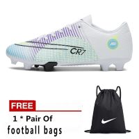 【Ready Stock】  New mens soccer shoes CR7  outdoor turf indoor soccer futsal shoes indoor soccer shoes futsal shoes soccer shoes