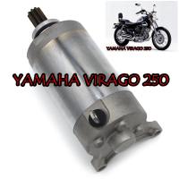 มอเตอร์ สตาร์ท ทองแดงแท้ รถจักรยานยนต์ สําหรับYamaha Virago 250 รีวาโก้ 250 รับประกัน 1 ปี