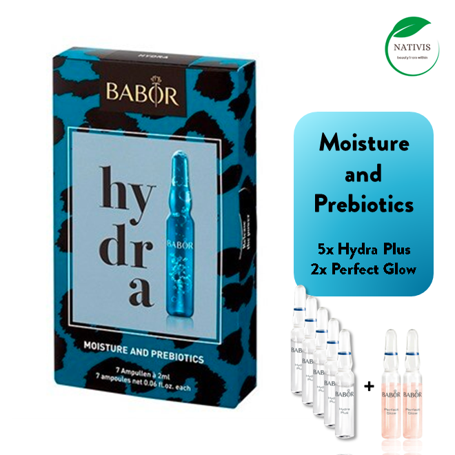 BABOR Ampoule Concentrates Hydra Moisture and Prebiotics (5x Hydra