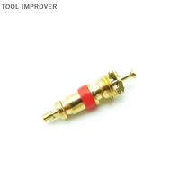 TOOL IMPROVER 5pcs Valve Cores กับจักรยานยางยางยางวาล์ว Core Remover Repair TOOL