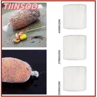 TIINSOO 5M/20M 25/37/44MM แบบพกพา เครื่องมือตกปลา อุปกรณ์ต่อสู้ ถุงห่อเหยื่อ PVA ล่อตาข่าย กระสอบละลายน้ำ ตกปลาคาร์พหยาบ