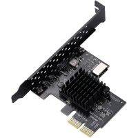PCI-E 2X To USB3.1 A-Key Gen2 Front Type-E Expansion Card10Gbps Type-E Internal 20-Pin Front Panel Connector Riser Card