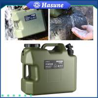 Hasune Water Container With Spigot Storage Carrier Water Bucket For Emergency Kit