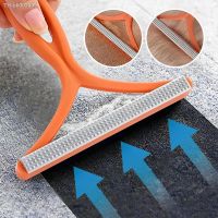 ◑♣✗ Portable Lint Remover Double-sided Pet Hair Remover for Couch Carpet Scraper Shaver Clothes Fluff Fabric Brush Cleaning Tools