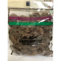 India products ☘ เม็ดกระวานดำ นำเข้าจากอินเดีย Black Cardamom 100กรัม.