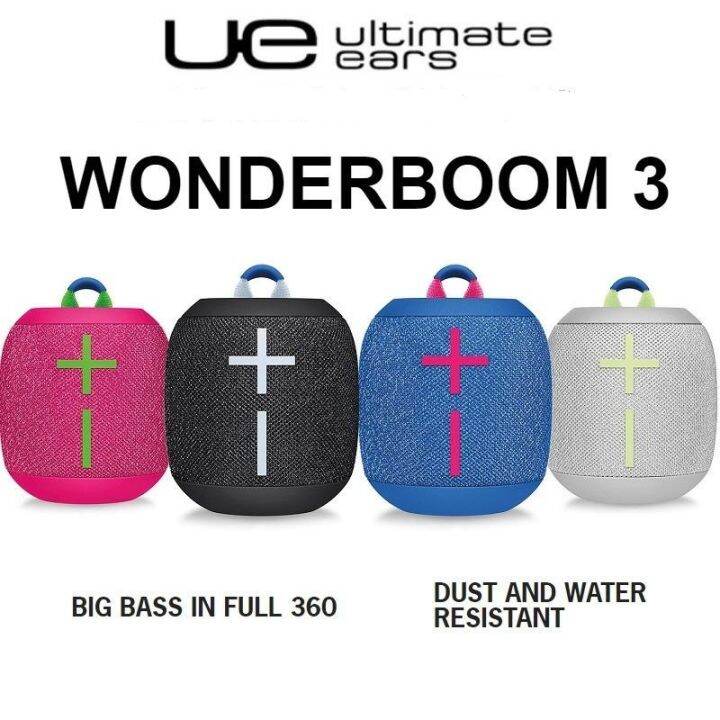 Ultimate Ears WONDERBOOM 3 Portable Bluetooth Speaker Lazada.co.th
