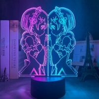 Anime 3d Lamp Rem and Ram From Re Zero Starting Life In Another World Nightlight for Bedroom Decor Birthday Gift Led Night Light Night Lights