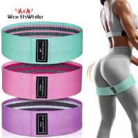 WorthWhile Stretch Hip Resistance Bands Yoga Legs Butt Anti Slip Elastic Fitness Bodybulding Exercise Workout Equipment Exercise Bands