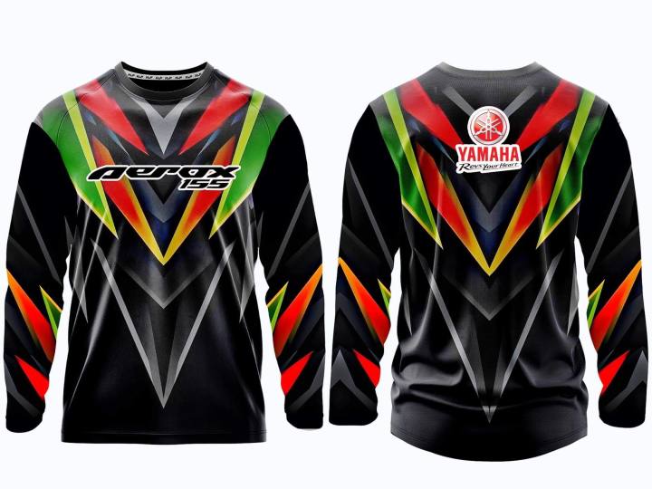 NEW MOTORCYCLE RIDERS LONGSLEEVE AER0X L02 full sublimation high