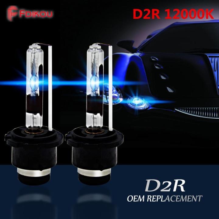 fdikou-1-คู่-d2r-12000-k-35-w-85-v-ไฟหน้ารถ-hid-หลอดไฟไฟต่อต้านรังสียูวีโคมไฟซีนอนหลอดไฟเปลี่ยน