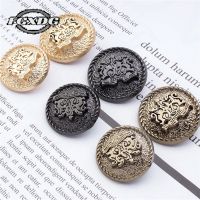 【cw】 10pcs Snap Fastener Metal Buttons for Clothing Jeans Sewing Accessories Buttons Golden Jacket Buttons for Shirt Sewing Supplies ！