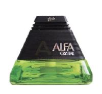 Thebeastshop_(90ml) Glade Alfa Crystal เกลด อัลฟ่า คริสตัล น้ําหอมปรับอากาศในรถยนต์ สีเขียว ขนาด 90 มล. น้ำมันหอมระเหย ก้านไม้หอม ดับกลิ่นรถย