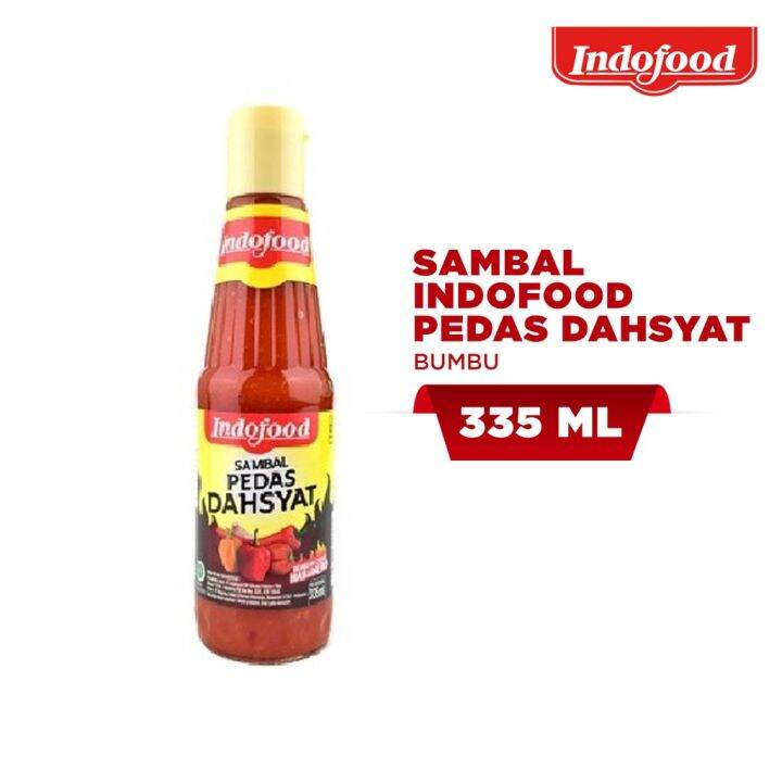 Sambal Indofood Pedas Dahsyat - 335ml | Lazada Indonesia